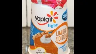 Yoplait Light Limited Edition Pumpkin Pie Review