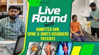 भारत के कोने कोने से आये AVN के Patients के साथ Dr Avinash Shivaya Hospital ||