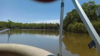 Only Boat On The River, Murray River flood 2023 Pt1