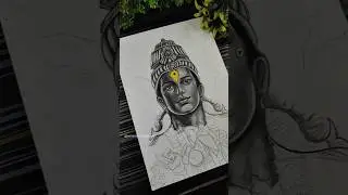 Ashadhi Ekadashi Lord Vitthal Drawing Sketch ❤️&zwj;🩹✍️,Vitthal Rukmini #shorts #vitthal #drawing #mauli