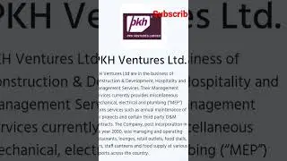 pkh venture IPO! Share market news