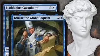 Classic 2-Card Commander Combo: Bruvac & Maddening Cacophony || Magic: the Gathering #Shorts