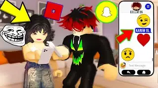 Roblox SNAPCHAT'TE SEVGİLİ ARAYANLARI TROLLEDİM😂(Brookhaven 🏡Rp)