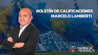 Boletín de Calificaciones Racing 1 - 2 Rosario Central (Marcelo Lamberti en Cadena 3 Rosario)