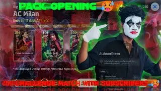 Pack opening & Challenge Match with Subscribers #efootball#match#revenge #rankpush #division#revenge