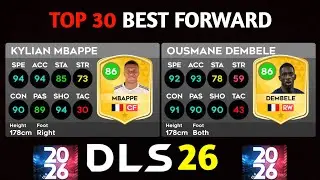 DLS 25 | TOP 5 BEST FORWARD IN DLS 25 [PREDICTION] | NEW UPDATE  | DREAM LEAGUE SOCCER 2025