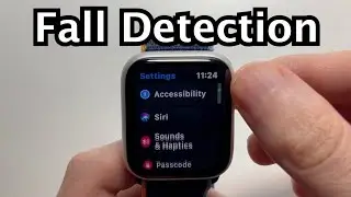 Apple Watch: How to Turn On / Off Fall Detection (Series 6)