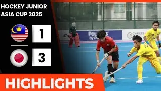 Malaysia Vs Japan Hockey Highlights | Hockey Junior Asia Cup 2025 U-18 Highlights