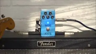 Демонстрация аналогового хоруса MXR M-234