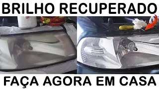 Como polir o farol e dar brilho novamente