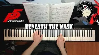 Persona 5 - Beneath the Mask - Piano Solo Cover