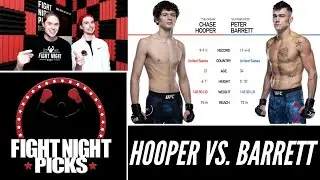 UFC 256: Chase Hooper vs. Peter Barrett Prediction