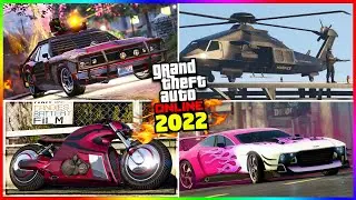 GTA ONLINE 2022| TOP: 12 MEJORES VEHICULOS PARA USAR ESTE 2022