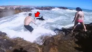 This Boy Was About to DROWN Until He Was EATEN By Shark!