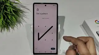 How to set pattern lock in google pixel 7 pro,7 | Pattern lock ko kaise set karen