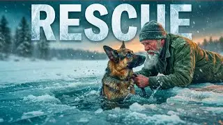 Frozen Alive: An Old Veteran Risks Everything to Save a Dog Trapped Under the Ice