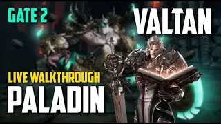 [Lost Ark] Valtan - Paladin Walkthrough | Gate 2 First Time Clear