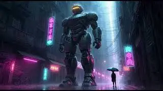 Mecha #Pacific Rim #mechanic #Mythical animal #ai