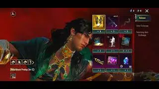 New Gilt Set Witherbloom Prodigy in @PUBGMOBILE  and 0 us spin luck