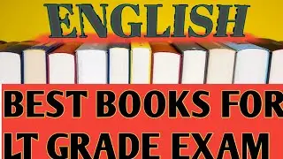 BEST BOOKS FOR LT GRADE ENGLISH EXAM