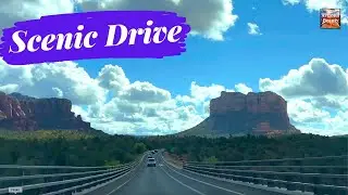 Scenic Drive | Sedona Town to Red Rock Crossing | Arizona | USA