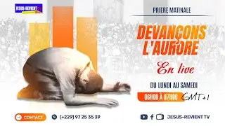🟥 PRI&Egrave;RE MATINALE DU LUNDI 02  F&Eacute;VRIER 2026 / GROUPE JESUS-REVIENT #jesusrevient