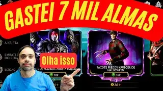 MK Mobile Gastei quase todas minhas almas ! Pacote Halloween ! Destravou aqui ?