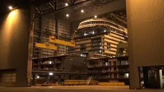 4K | Exklusiv OVATION OF THE SEAS Under Construction at Meyer Werft Shipyard