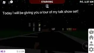 I built a talk show set/tour