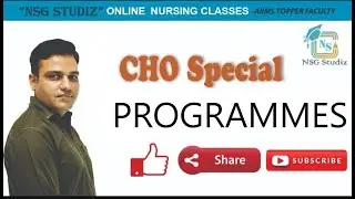 CHO SPECIAL - Programmes (important programmes for cho exam) {shailendra sir}