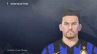R. Baggio PES 2017 face & stats (Inter Milan 99/00)