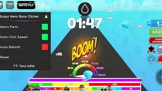 Hydrogen Super Hero Race Clicker script | OP