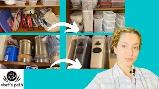 How I Organized My Pantry & Food Storage Containers with Chef's Path (Amazon)