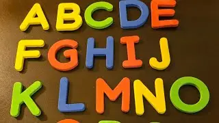 Foam Magnetic Letters ASMR | Brand New Set | 