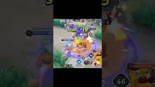 Meowth On Rampage Mode | Pokemon Unite | Gamer Prince YT #shorts #pokemonunite #meowth