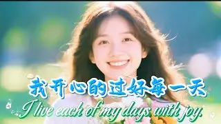 Music 【我开心的过好每一天～I live each of my days with joy.】勝鬘夫人#原創 #華語  #好聽 #感人 #中英文雙字幕 