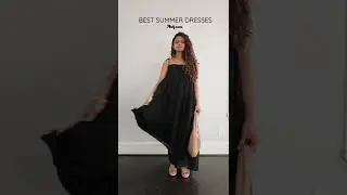 5 BEST SUMMER DRESSES #summertrends #summerfashion #shorts