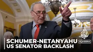 US senator faces backlash: Schumer calls Netanyahu 'major obstacle' to peace
