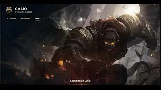 Commando Galio 2017 Update Skin Spotlight Gameplay League Of Legends