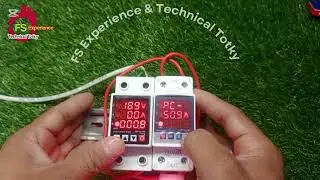 Reset setting Voltage Ampere Unit Protector|New 3IN1 Voltage and Current Protector With KWH Units  