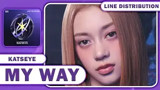 KATSEYE (캣츠아이) - My Way (Line Distribution)
