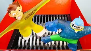 Triturando el&aacute;stico Goo Jit Zu H&eacute;roes! Shredding Heros of Goo Jit Zu !