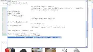 eCommerce Part 2 Flow of events