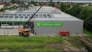 Raiffeisen-Markt LICHTWERBEANLAGE | Montage Video