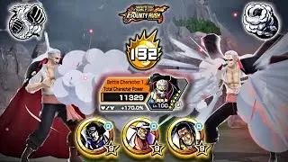 Stampede Smoker with [Admiral Trio Medal Set] Showcase | One Piece Bounty Rush