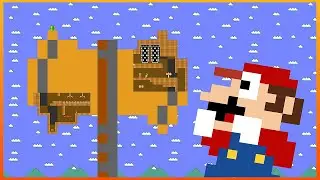 Mario's Giant Axe Maze Madness