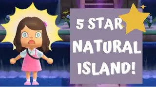 5 Star Natural Island Tour 🌲🌳 // Animal Crossing: New Horizons island tour 🌍