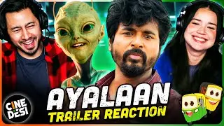Ayalaan Trailer Reaction | Sivakarthikeyan | A.R.Rahman | Rakul Preet Singh | R.Ravikumar