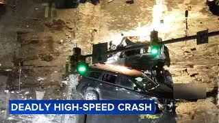 Deadly high-speed crash near I-95 leaves 1 dead, 4 injured