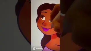 Isabela Encanto Process Paint✨ Procreate Art, Digital Illustration, Character Design, Digital Artist